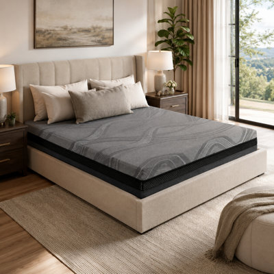 Matelas en mousse viscoélastique imprégnée de gel de 10 po Lumeris
