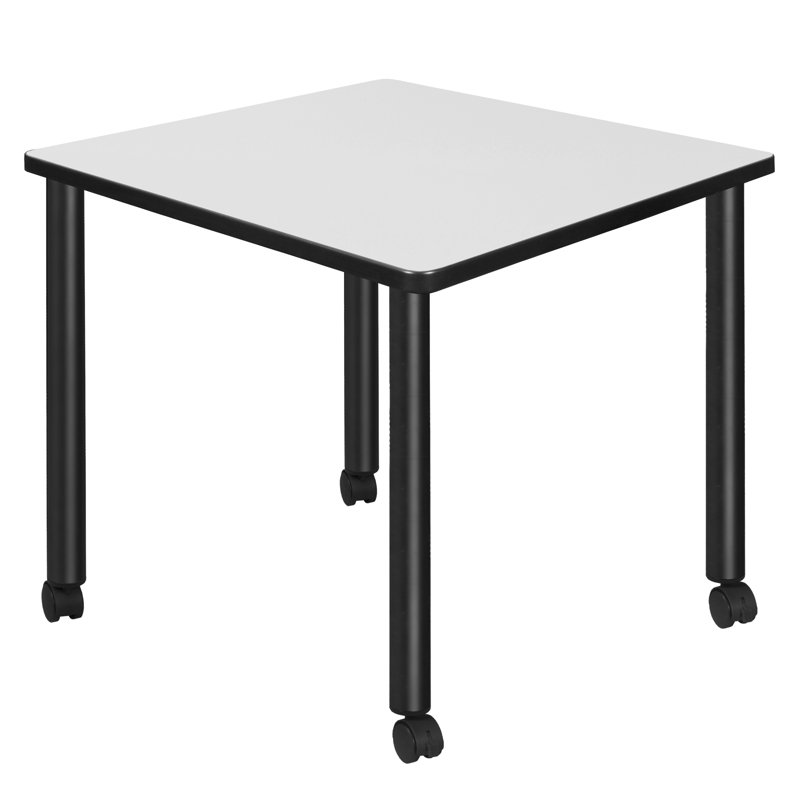 Plateau de table Regency Kee, 29" H x 30" L x 30" W, Blanc
