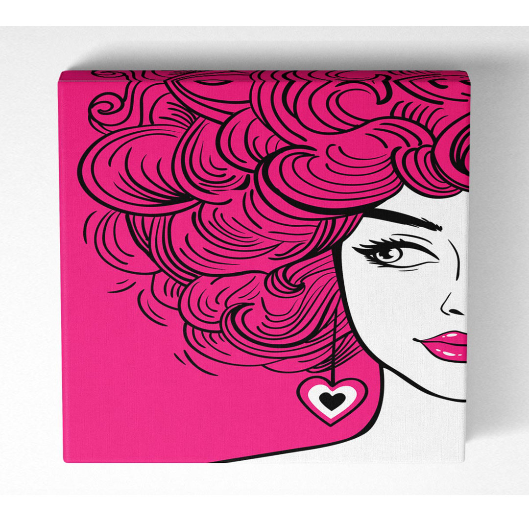 Kappa I Believe In Pink - Wrapped Canvas Kunstdrucke