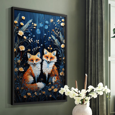 ANIMALS Series CDLXXXII  -Premium Framed Print -Ready to Hang - No Nails Required