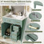 Meuble-lavabo 30 po avec lavabo en céramique-84099710
