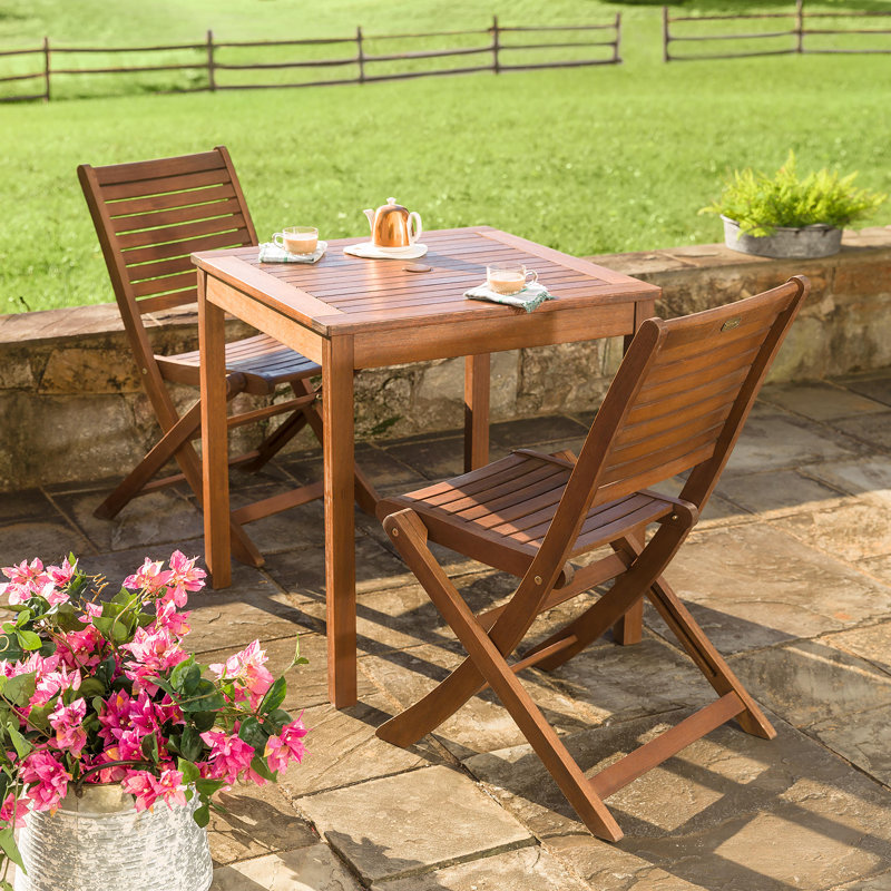 Ensemble de 2 chaises bistro Eucalyptus
