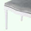 Chaise d'appoint rembourrée à dossier Roi Louis Jair-806015325