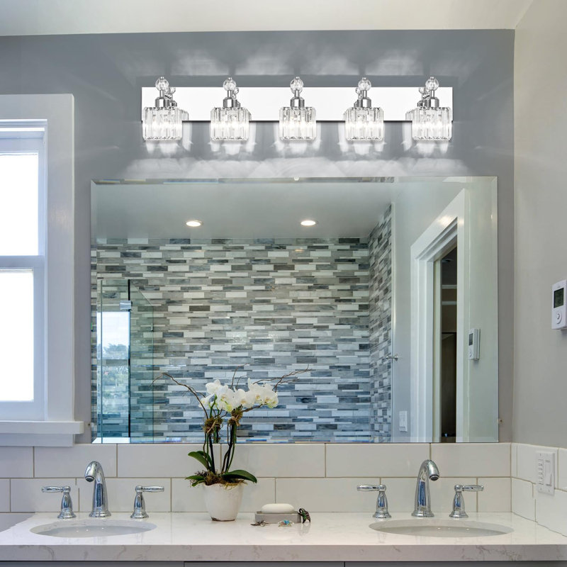 Luminaire de salle de bain Modern Crystal