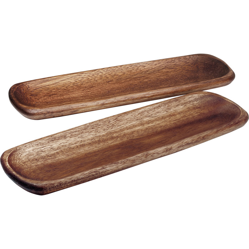 Plateau rectangulaire en bois Noritake Kona