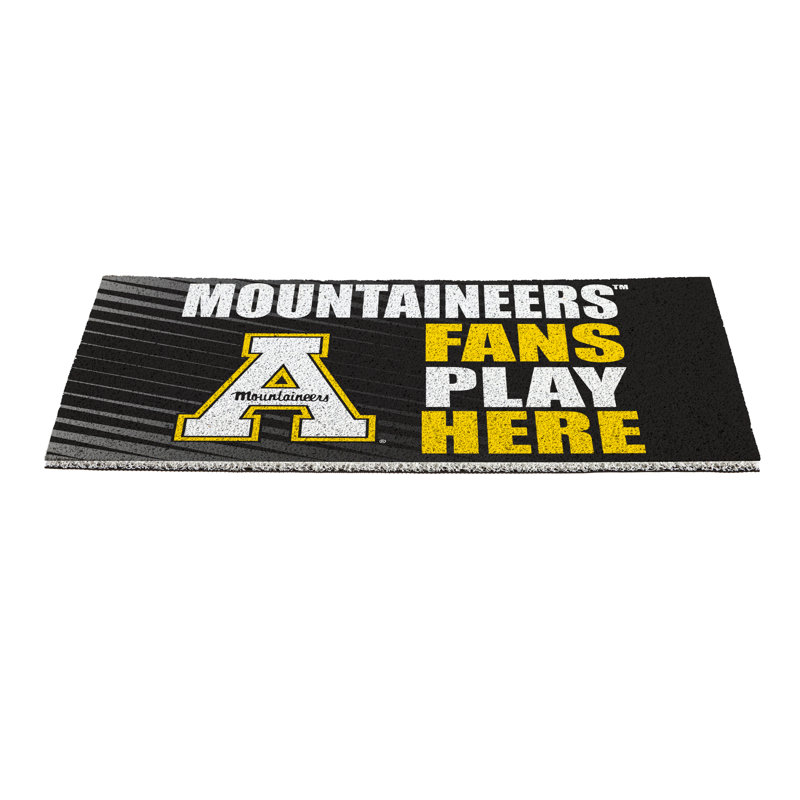 Tapis en PVC 28 po x 16 po Appalachian State University Fan