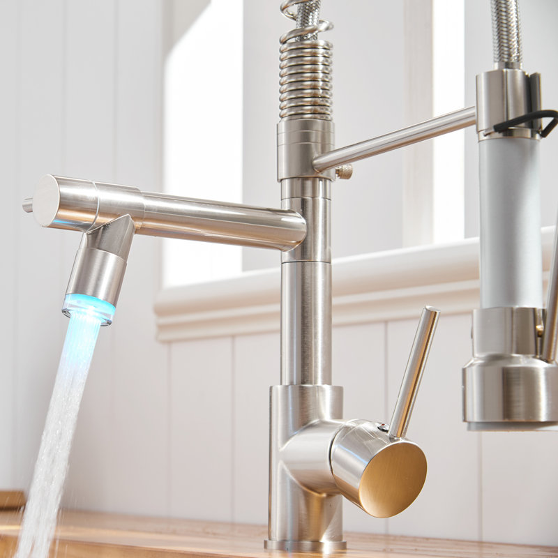 HHK HOME Pull Down Kitchen Faucet