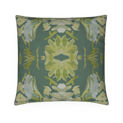 Wildflowers I Large Repeat Luxury Throw Pillow