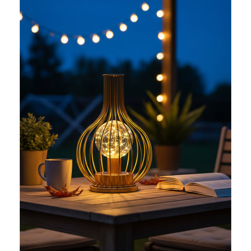24cm Battery Powered Outdoor Lantern