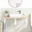 Bryonna 100cm Solid Wood Bathroom Vanity Top-341446094