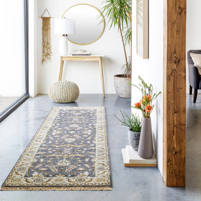 Ostrander Wool Oriental Indoor Rug