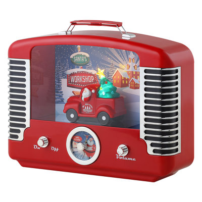 Magic of Christmas 12" Nostalgic Truck Radio