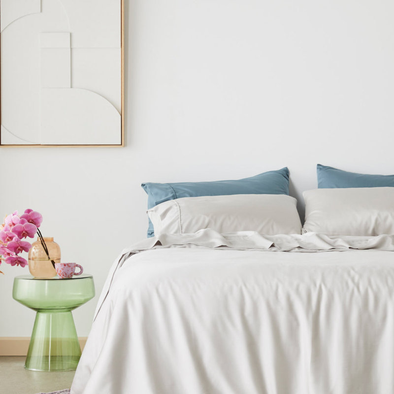 Signature Sateen Pillowcase, King Pillowcase + Pillowcases 2 King, Moon
