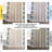 Semi Sheer Curtains for Bedroom - Solid Cotton Bordered Window Curtains Single Panel Drape-1106033453