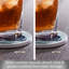 Ensemble de 4 sous-verres ronds en pierre Mermaid Scales