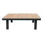 Ensemble de conversation modulaire en teck avec coussins 4 pièces Raven-1076903147