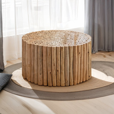 Celenne Solid Wood Coffee Table