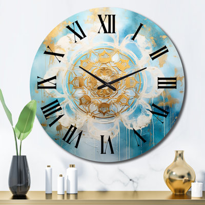 Horloge murale Divine Mandala
