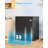 3.5 Cubic Feet Chest Freezer, Freestanding Compact Top-Opening Deep Freezer with 7 Level Adjustable Thermostat & Removable Basket, Black