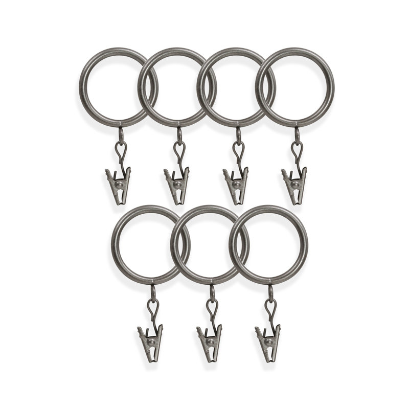 Anneaux de rideau Decopolitan, Nickel