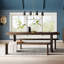 Thompkins 84.5" Solid Wood Dining Table