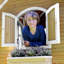 AXI 349cm W x 212cm D Outdoor Hemlock Wood Luxury Playhouse-1677588288
