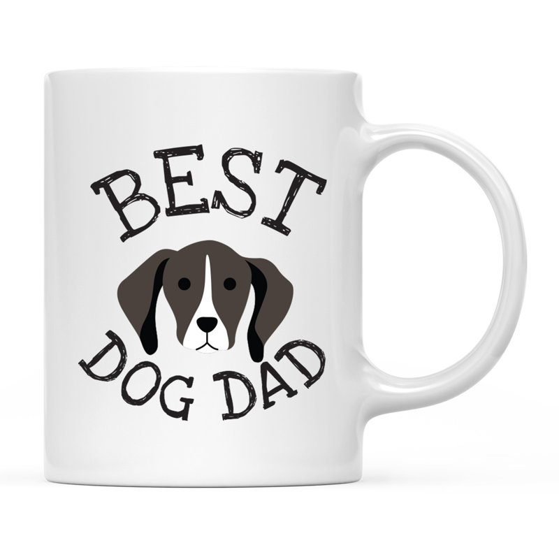 Tasse à café Best Dog Dad, Pointeur