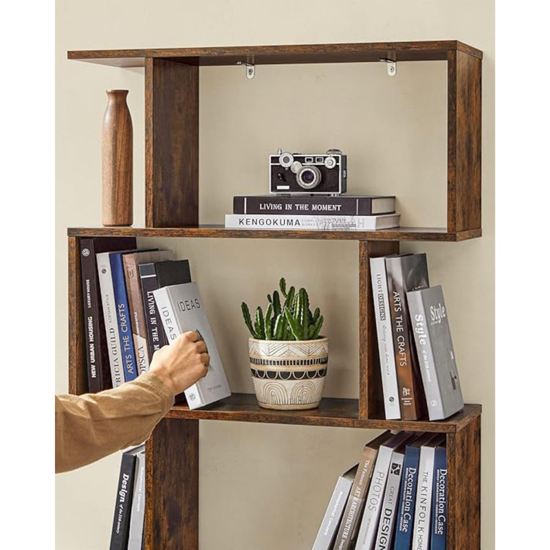 Serenay 75cm H x 9.4cm W Bookcase