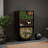 Modern Solid Wood Accent Cabinet