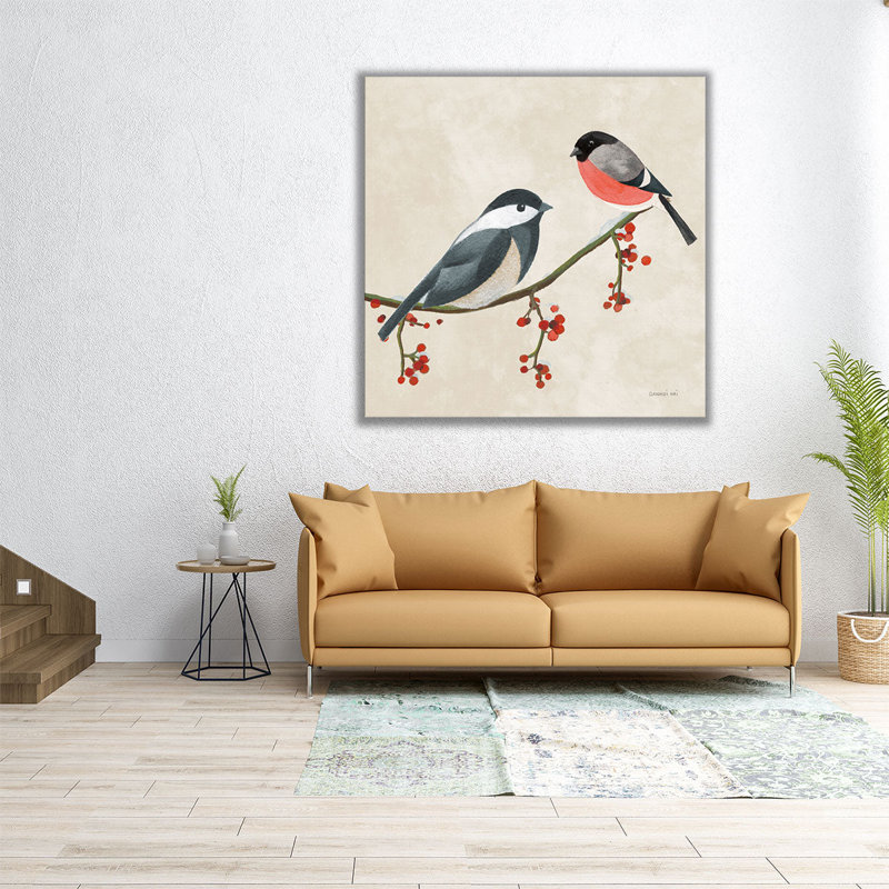 Festive Friends IV - Canvas Print Wall Art, H 12 po x l 12 po
