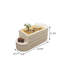 62.99"Beige jewelry storage cabinet display stand
