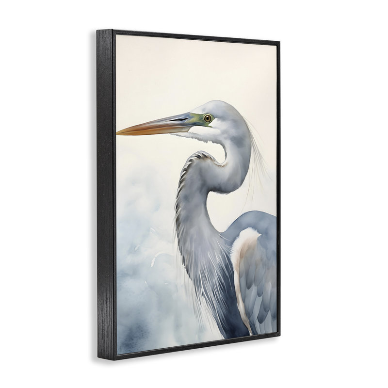Giclée encadrée par Quiet Heron, H 18 po x l 12 po, Giclée encadrée noir minuit