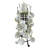 Boadicea 24 Hook Iron Coffe Mug Tree