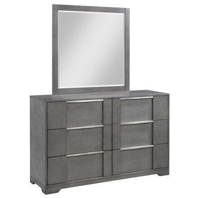 Tency Wood Flat Mirror