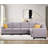 Upholstered Modern Modular Sofa-499988546