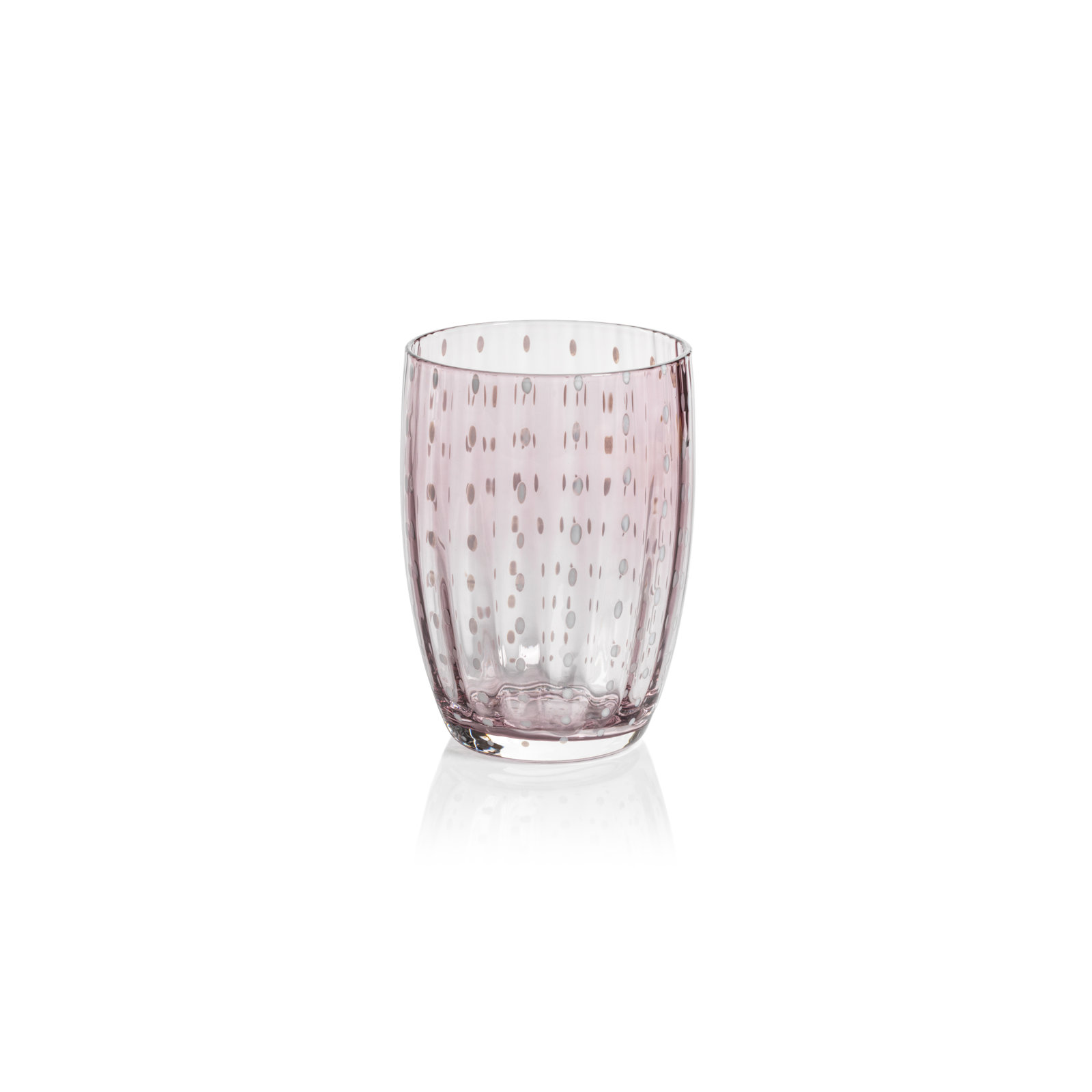 Pescara Dot Tumbler Glasses, Purple