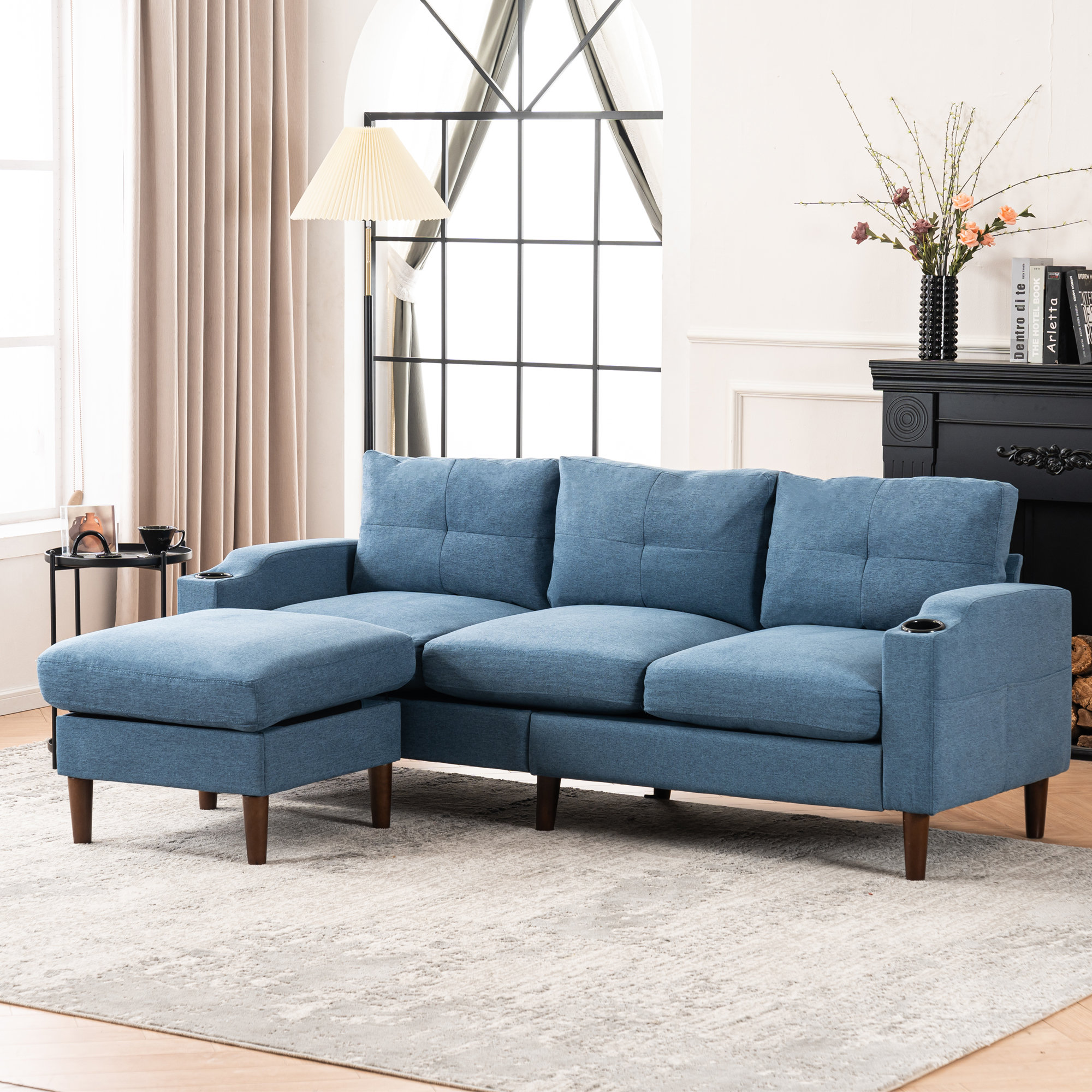 Sectional couch in on sale a box