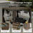 10X12 FT Outdoor Louvered Pergola With Adjustable Louvers-Brown-125104463-125104455