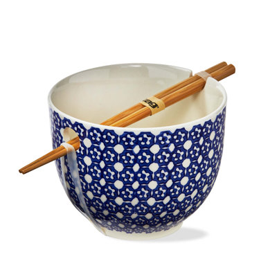 Lisbon Dot Noodle Bowl S/2