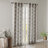 Fretwork Print Grommet Top Window Curtain Panel(Only 1 Pc Panel)-86470375-86470299