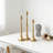 Gold Iron Taper Candle Holders, Set Of 3 Tall Candlesticks For Wedding Dining Table Home Decor-1125216861