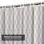 Rideau de douche imperméable abstrait Mid Century Art CenturyMod avec 12 crochets-299737460