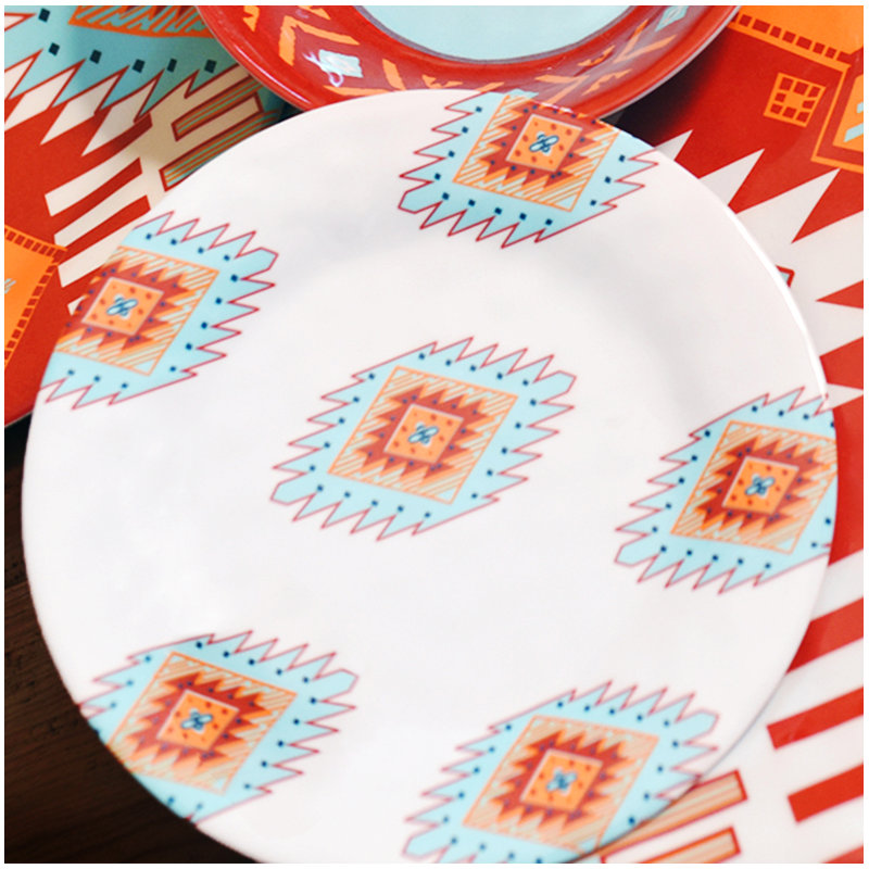  Melamine Plastic 8.5" Salad Plate