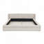 Modern Chenille Upholstered Bed with Sturdy Frame and Soft Headboard Perfect for Elegant Bedrooms-228161635