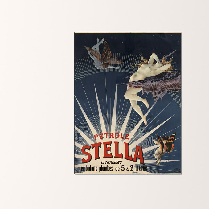 Petrole Stella - Wrapped Canvas Rectangle Print, 80cm H x 60cm W x 1.8cm D