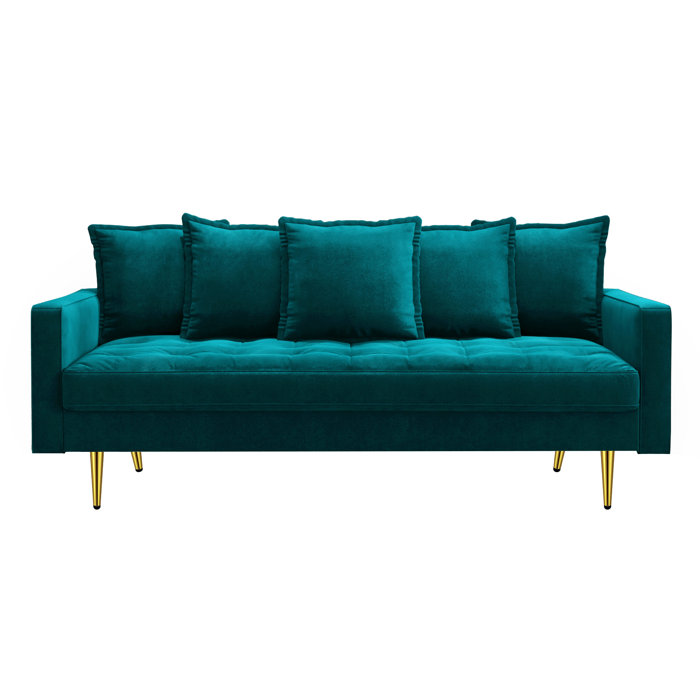 Everly Quinn Maigi 70'' Upholstered Sofa & Reviews | Wayfair