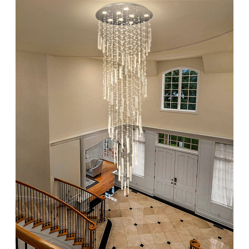Luminaires suspendus Glam Raindrop, H 78 po x l 23,60 po x P 23,60 po, 8