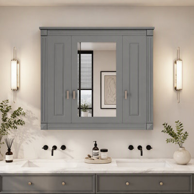 W H Medicine Cabinet Mirror