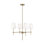 3187204-Four Light SM Chandelier