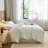 100% Cotton Waffle Weave Duvet Cover Set-135355228-135355229